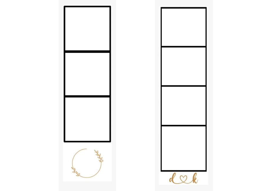 Ejemplo formato fotomatón bodas y eventos