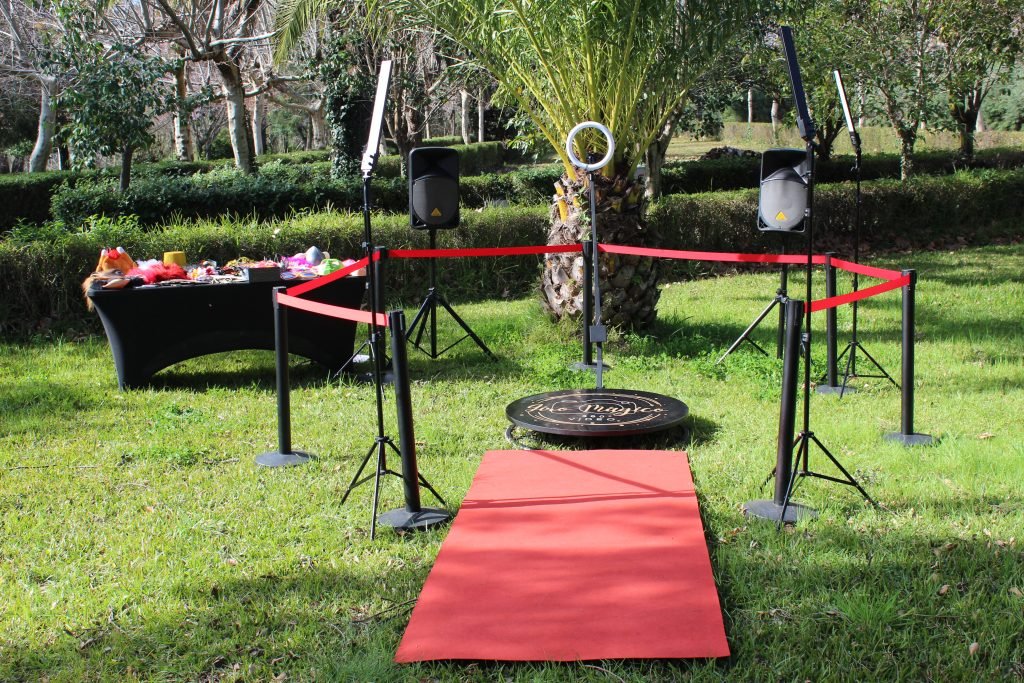 Plataforma 360º video boda badajoz jardín